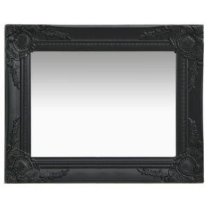 vidaXL Wall Mirror Bathroom Mirror with Baroque Style Decorative Vanity Mirror-48