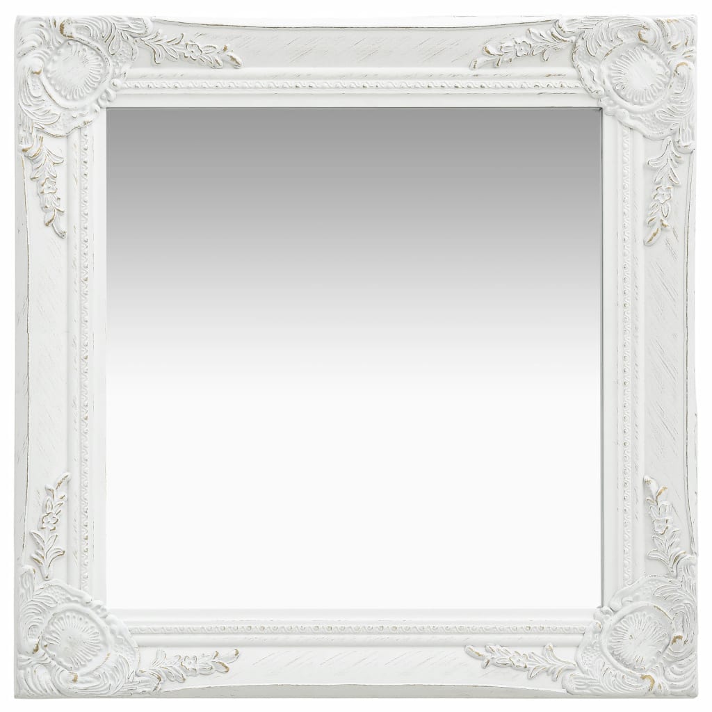 vidaXL Wall Mirror Bathroom Mirror with Baroque Style Decorative Vanity Mirror-70