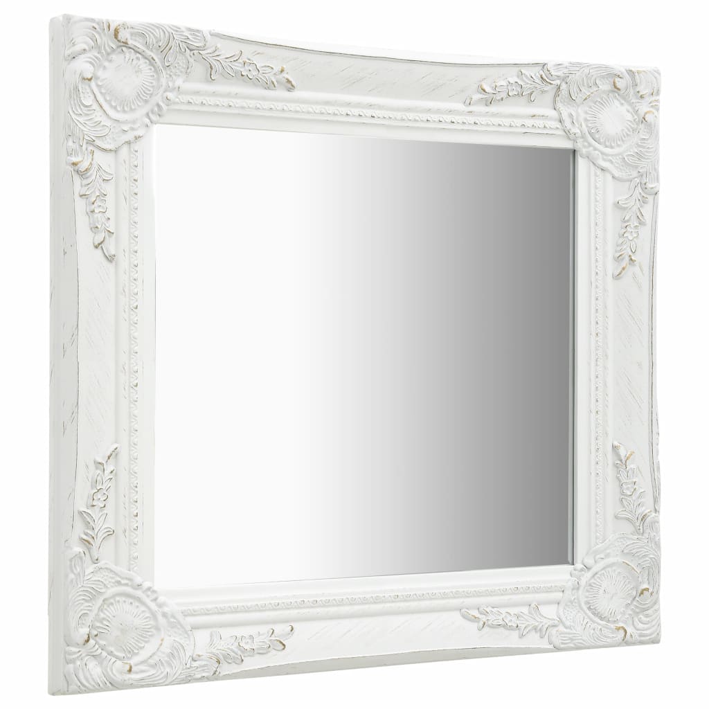 vidaXL Wall Mirror Bathroom Mirror with Baroque Style Decorative Vanity Mirror-81