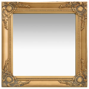 vidaXL Wall Mirror Bathroom Mirror with Baroque Style Decorative Vanity Mirror-92