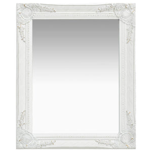 vidaXL Wall Mirror Bathroom Mirror with Baroque Style Decorative Vanity Mirror-46
