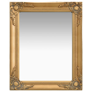 vidaXL Wall Mirror Bathroom Mirror with Baroque Style Decorative Vanity Mirror-68