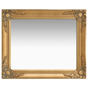 vidaXL Wall Mirror Bathroom Mirror with Baroque Style Decorative Vanity Mirror-79