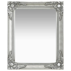 vidaXL Wall Mirror Bathroom Mirror with Baroque Style Decorative Vanity Mirror-90