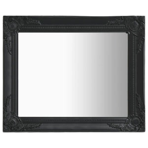 vidaXL Wall Mirror Bathroom Mirror with Baroque Style Decorative Vanity Mirror-16
