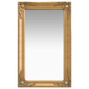 vidaXL Wall Mirror Bathroom Mirror with Baroque Style Decorative Vanity Mirror-49