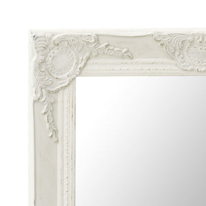 vidaXL Wall Mirror Bathroom Mirror with Baroque Style Decorative Vanity Mirror-91