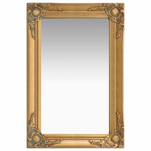 vidaXL Wall Mirror Bathroom Mirror with Baroque Style Decorative Vanity Mirror-65