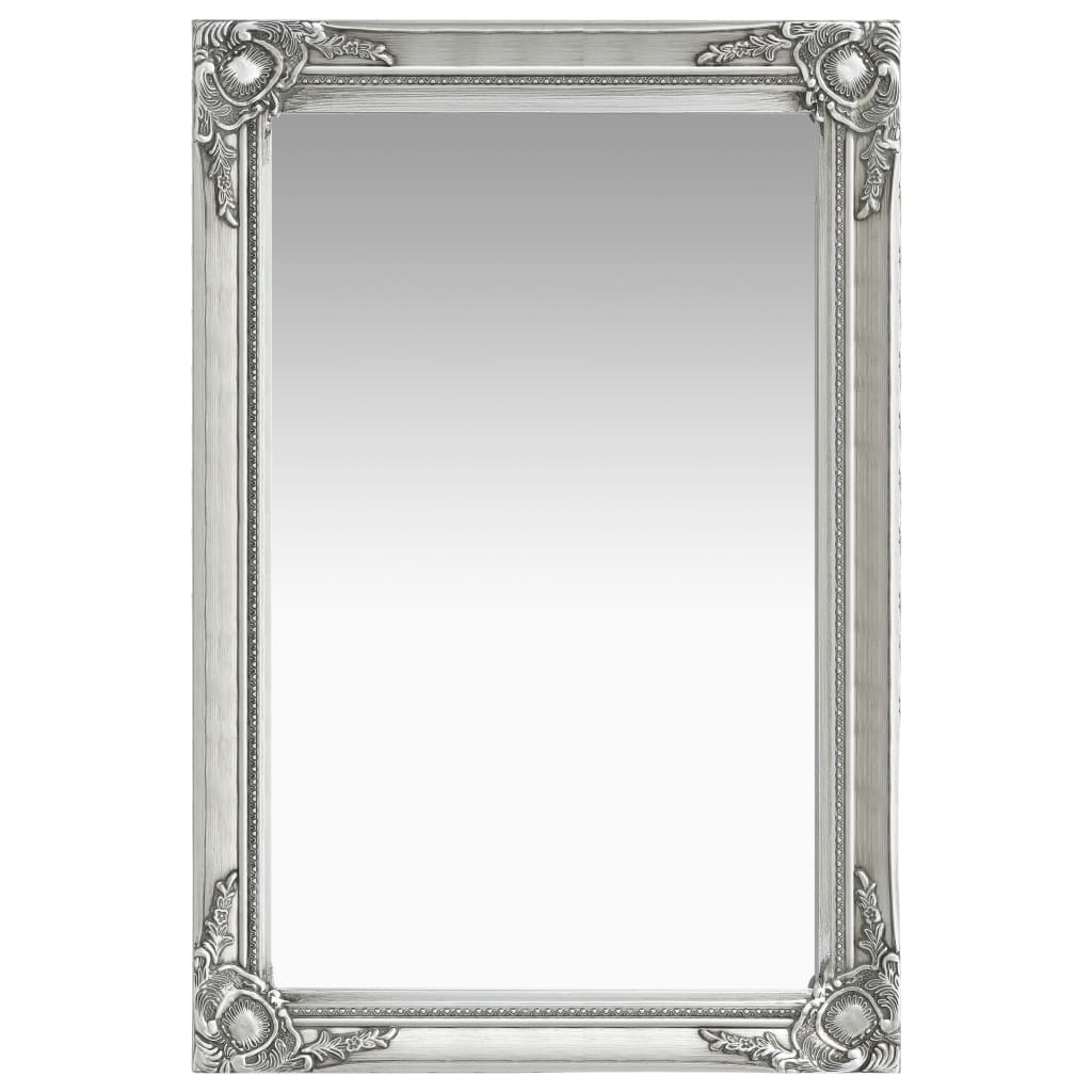 vidaXL Wall Mirror Bathroom Mirror with Baroque Style Decorative Vanity Mirror-76