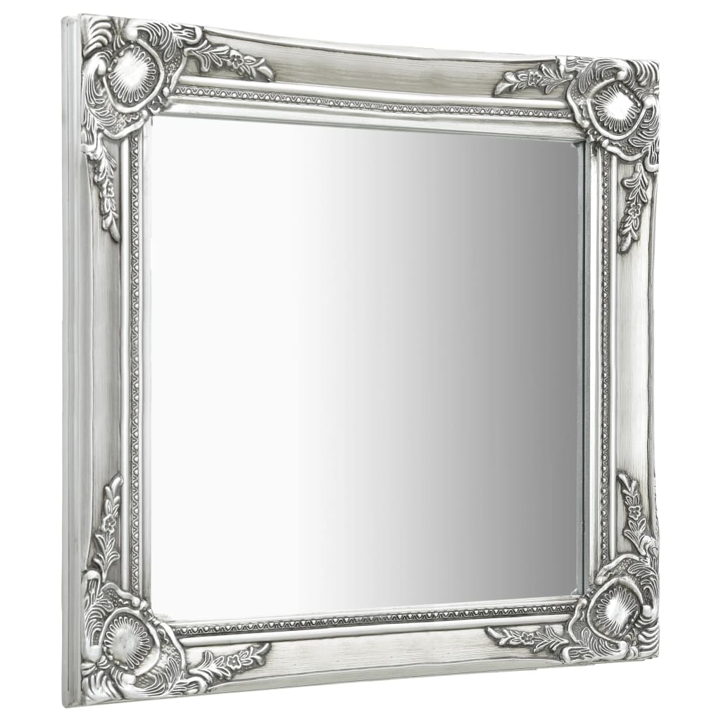 vidaXL Wall Mirror Bathroom Mirror with Baroque Style Decorative Vanity Mirror-22