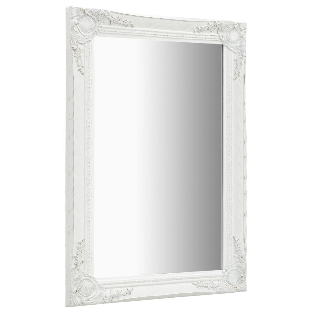 vidaXL Wall Mirror Bathroom Mirror with Baroque Style Decorative Vanity Mirror-66
