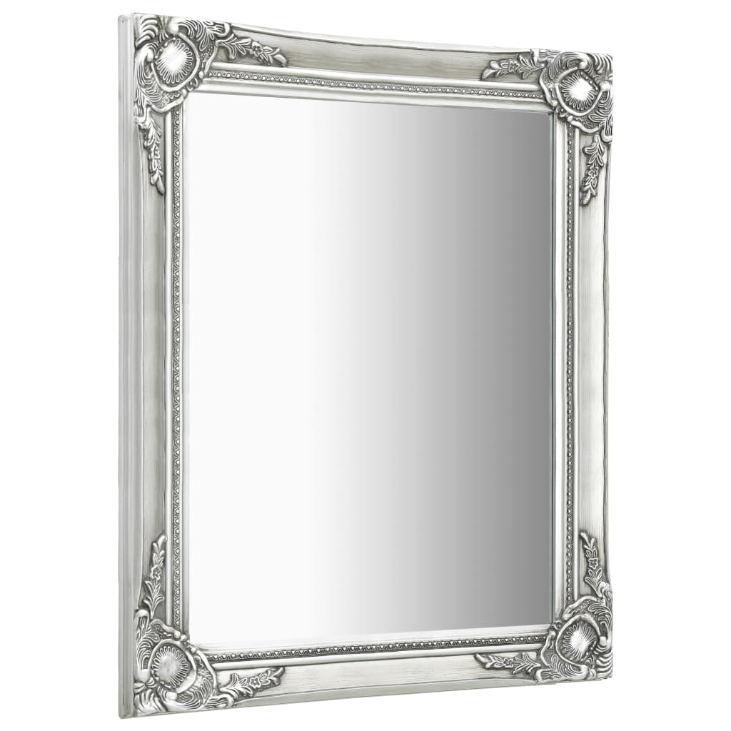 vidaXL Wall Mirror Bathroom Mirror with Baroque Style Decorative Vanity Mirror-110