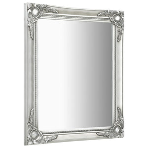vidaXL Wall Mirror Bathroom Mirror with Baroque Style Decorative Vanity Mirror-110