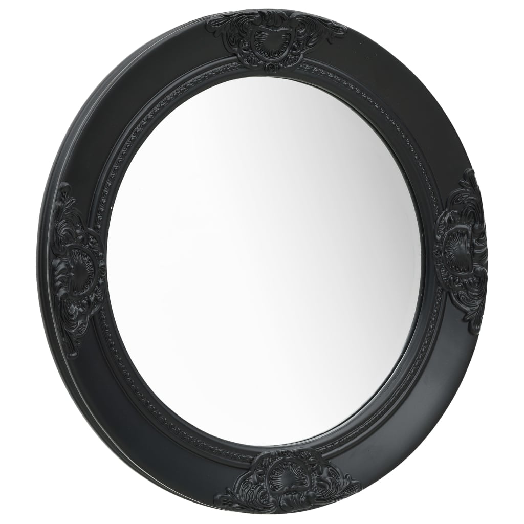 vidaXL Wall Mirror Bathroom Mirror with Baroque Style Decorative Vanity Mirror-55