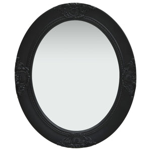 vidaXL Wall Mirror Bathroom Mirror with Baroque Style Decorative Vanity Mirror-10