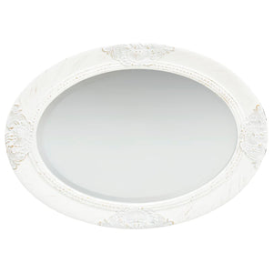 vidaXL Wall Mirror Bathroom Mirror with Baroque Style Decorative Vanity Mirror-40