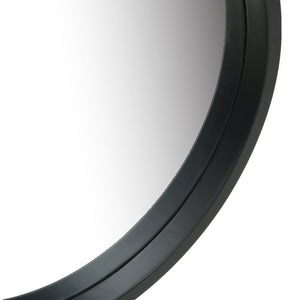 vidaXL Hanging Mirror Height Adjustable Wall Mirror Bathroom Mirror Round-52
