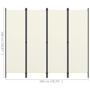 vidaXL Room Divider Freestanding Folding Privacy Screen for Room Separation-45