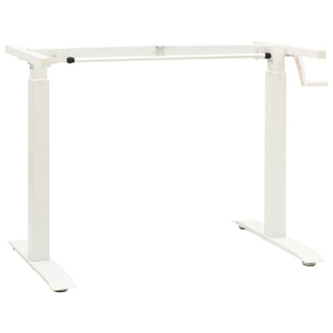vidaXL Standing Desk Frame Adjustable Legs Computer Desk Base for Home Office-0