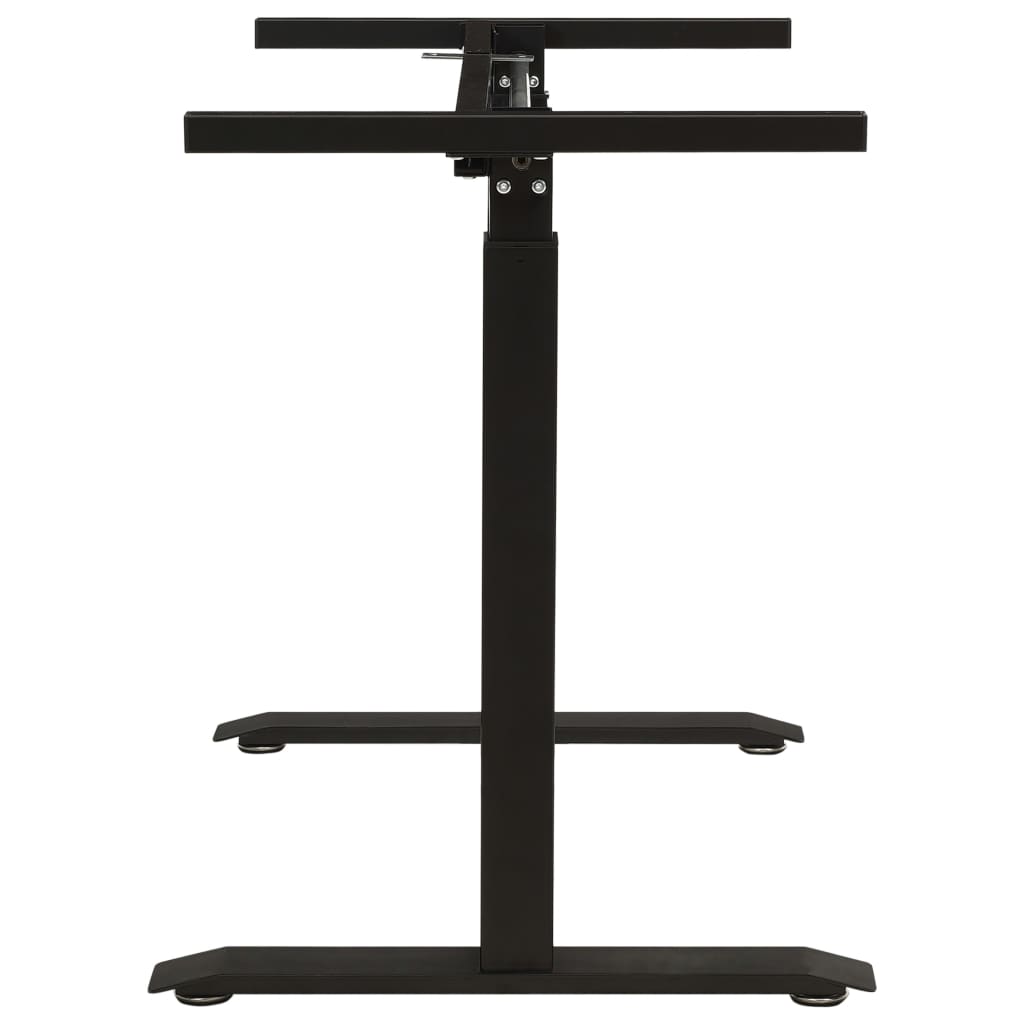 vidaXL Standing Desk Frame Adjustable Legs Computer Desk Base for Home Office-8