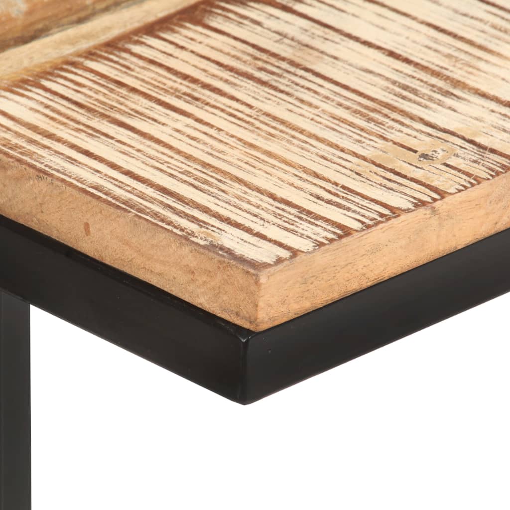 vidaXL Side Tables 2 pcs 12.4"x9.6"x25.4" Solid Reclaimed Wood-6