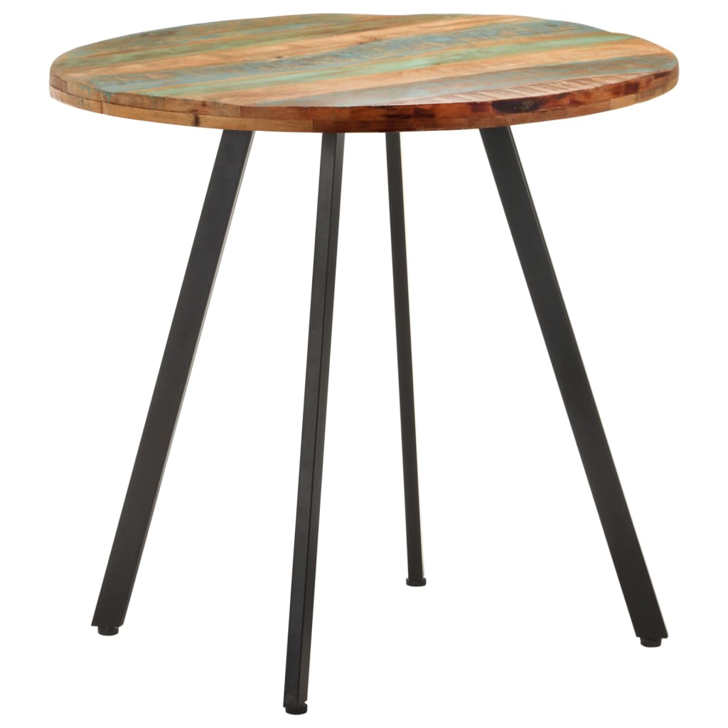 vidaXL Dining Table 31.5" Solid Reclaimed Wood-3