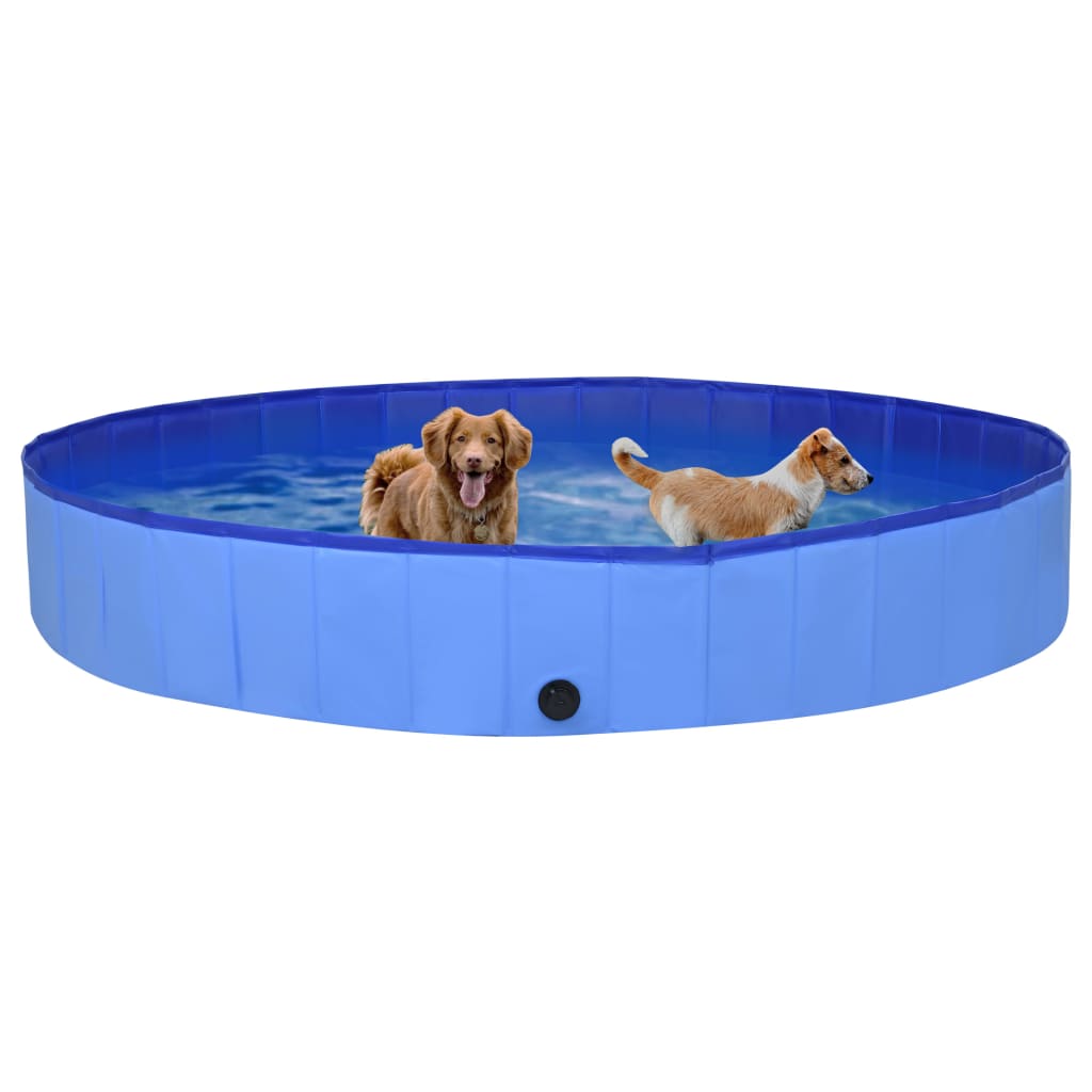 vidaXL Dog Swimming Pool Foldable Dog Pool Pet Paddling Pool Bath Tub PVC-36