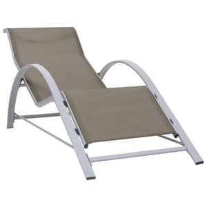 vidaXL Patio Lounge Chair Porch Poolside Sunbed Backyard Sunlounger Textilene-7