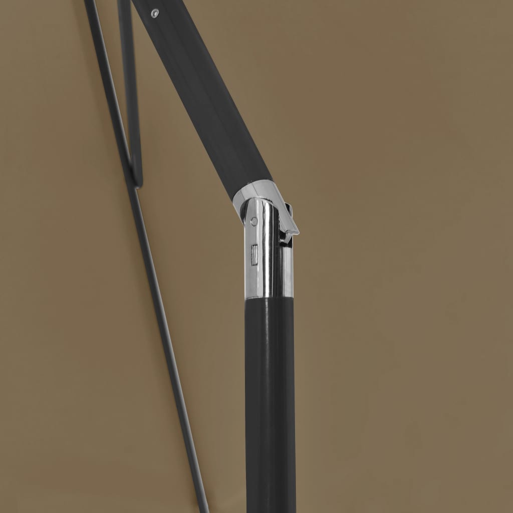 vidaXL Outdoor Umbrella Height Adjustable Parasol Tilting Garden Sunshade-0