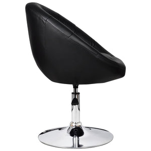 vidaXL Bar Stool Height Adjustable Bar Seat Island Stool for Pub Faux Leather-4