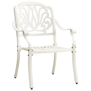 vidaXL Patio Chairs 2 Pcs Patio Furniture for Garden Deck Porch Cast Aluminum-13