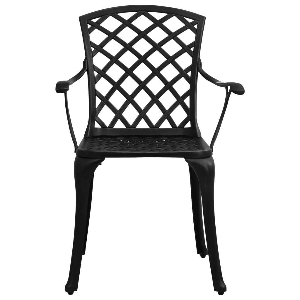 vidaXL Patio Chairs Patio Furniture for Garden Porch Backyard Cast Aluminum-27