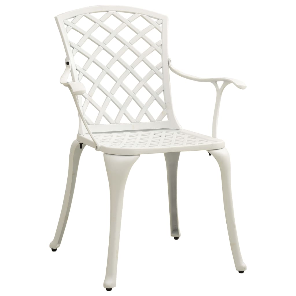 vidaXL Patio Chairs Patio Furniture for Garden Porch Backyard Cast Aluminum-10