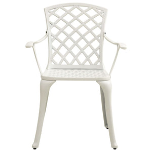 vidaXL Patio Chairs Patio Furniture for Garden Porch Backyard Cast Aluminum-13