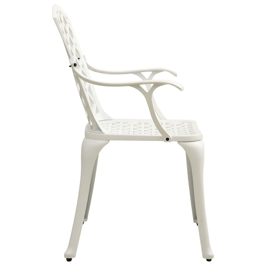 vidaXL Patio Chairs Patio Furniture for Garden Porch Backyard Cast Aluminum-20