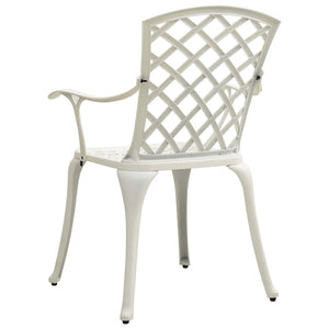 vidaXL Patio Chairs Patio Furniture for Garden Porch Backyard Cast Aluminum-23