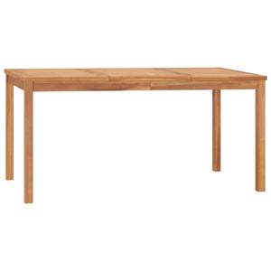 vidaXL Outdoor Dining Table Patio Table Garden Porch Furniture Solid Teak Wood-50