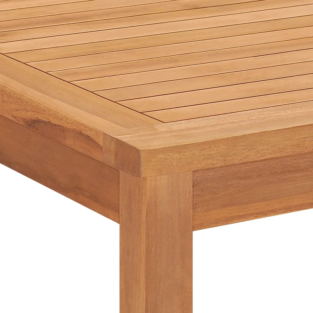 vidaXL Outdoor Dining Table Patio Table Garden Porch Furniture Solid Teak Wood-21