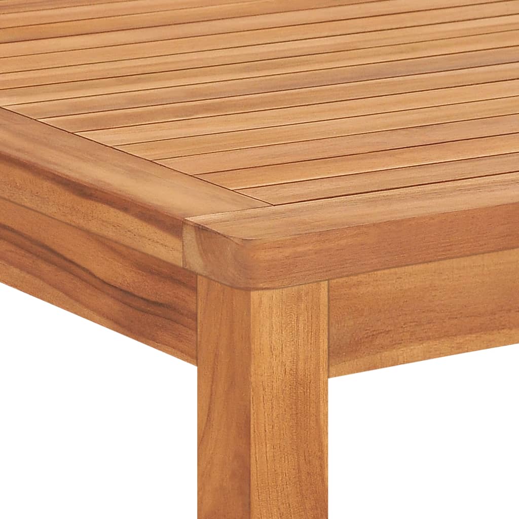 vidaXL Outdoor Dining Table Patio Table Garden Porch Furniture Solid Teak Wood-5