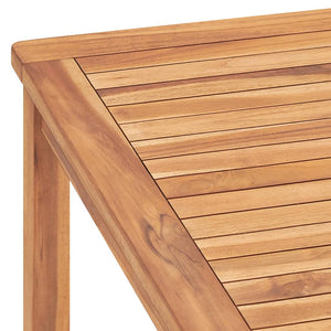 vidaXL Outdoor Dining Table Patio Table Garden Porch Furniture Solid Teak Wood-11