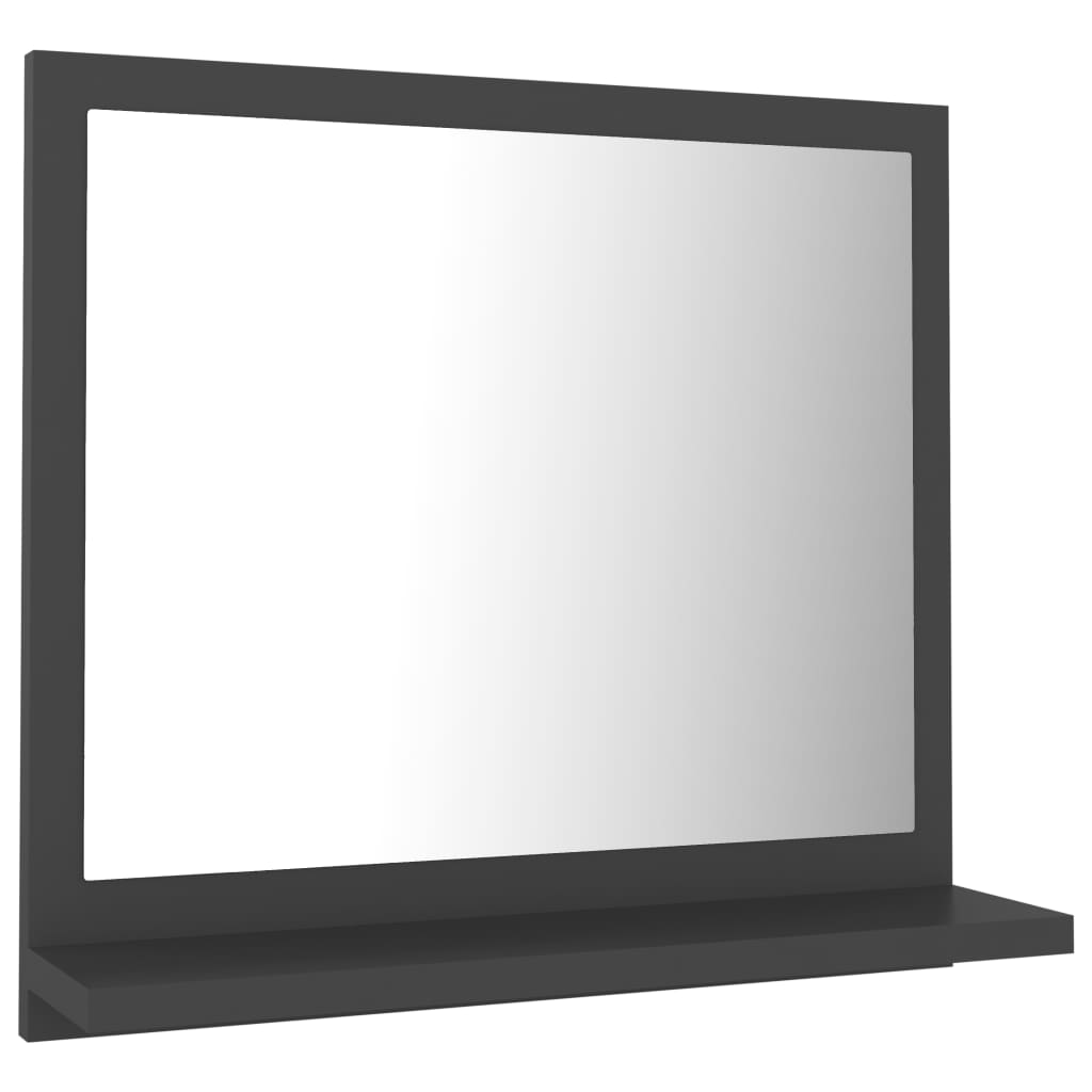 vidaXL Bathroom Mirror Framed Vanity Mirror for Powder Room Engineered Wood-24