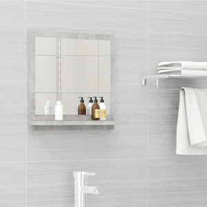 vidaXL Bathroom Mirror Framed Vanity Mirror for Powder Room Engineered Wood-43