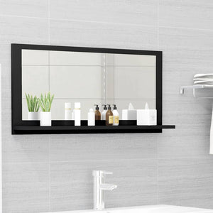 vidaXL Bathroom Mirror Framed Vanity Mirror for Powder Room Engineered Wood-22
