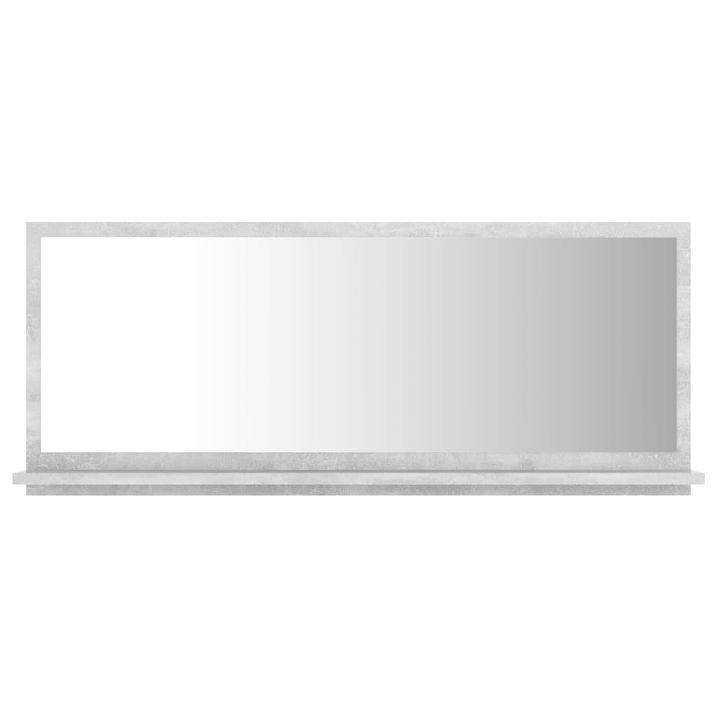 vidaXL Bathroom Mirror Framed Vanity Mirror for Powder Room Engineered Wood-35