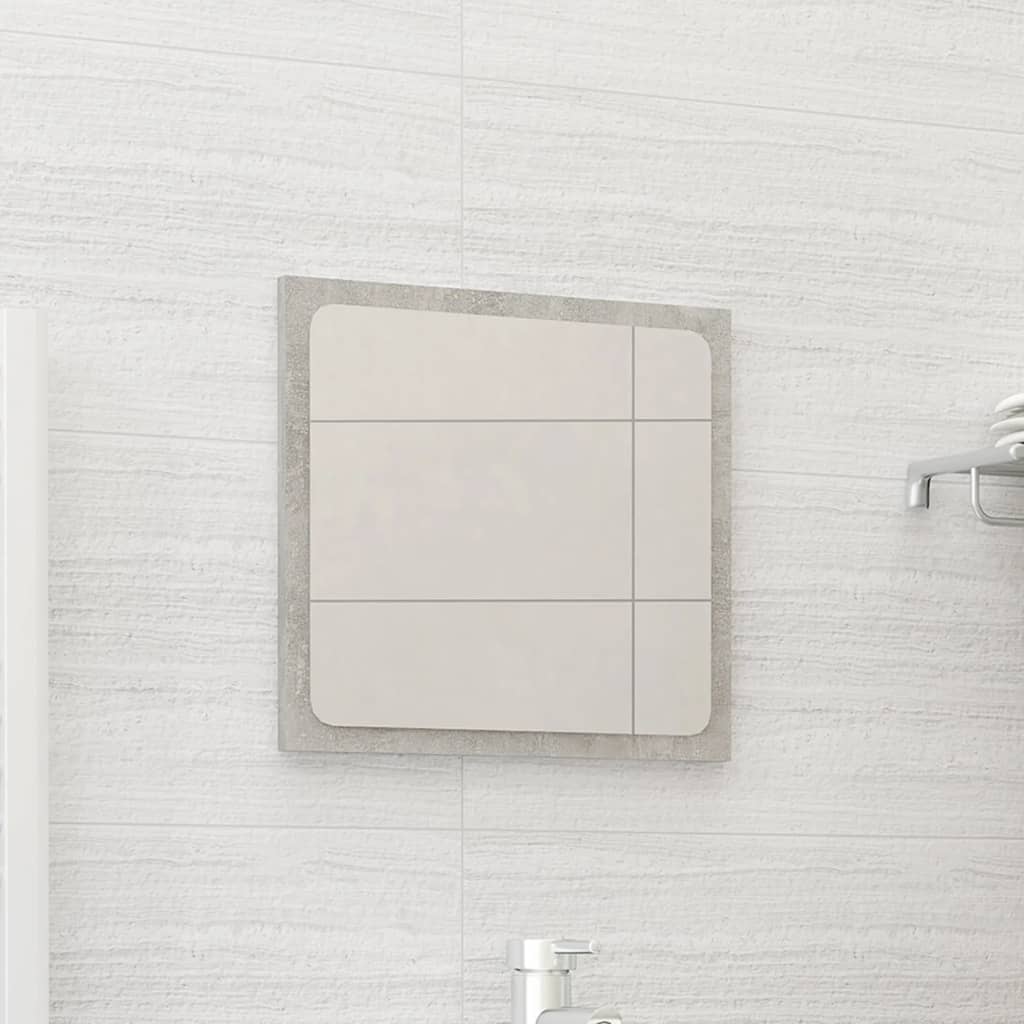 vidaXL Bathroom Mirror Framed Vanity Mirror for Powder Room Engineered Wood-38