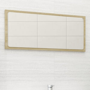 vidaXL Bathroom Mirror Framed Vanity Mirror for Powder Room Engineered Wood-30
