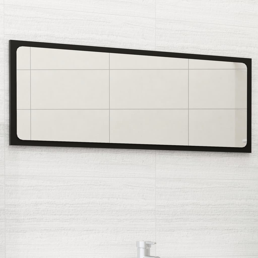 vidaXL Bathroom Mirror Framed Vanity Mirror for Powder Room Engineered Wood-29