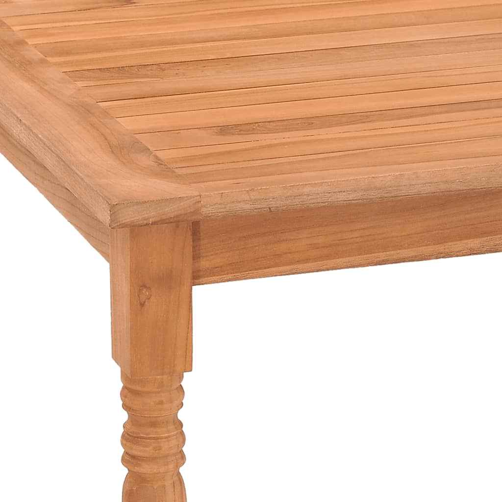 vidaXL Batavia Table Dining Table Wooden Dining Room Table Solid Teak Wood-4