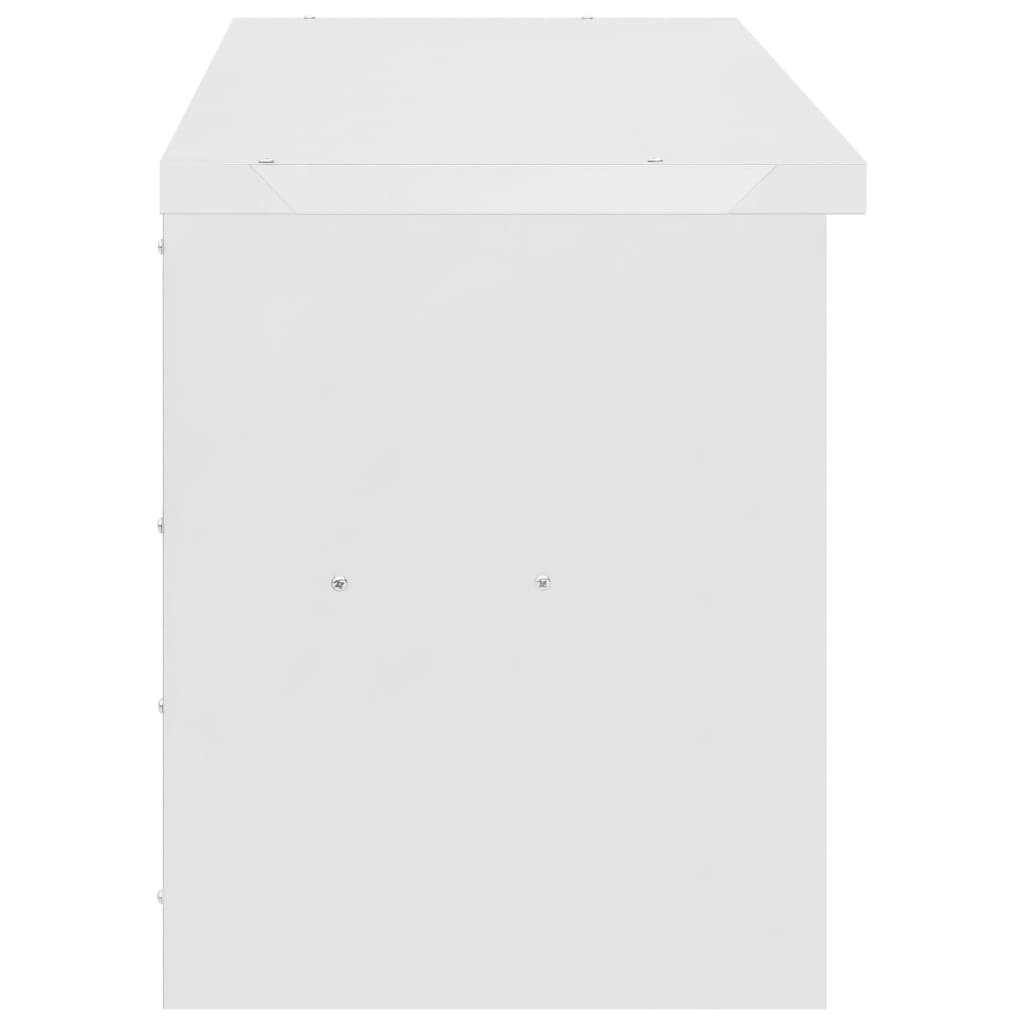 vidaXL Wall Cabinet Storage Cabinet Kitchen Wall Cupboard Stainless Steel-9