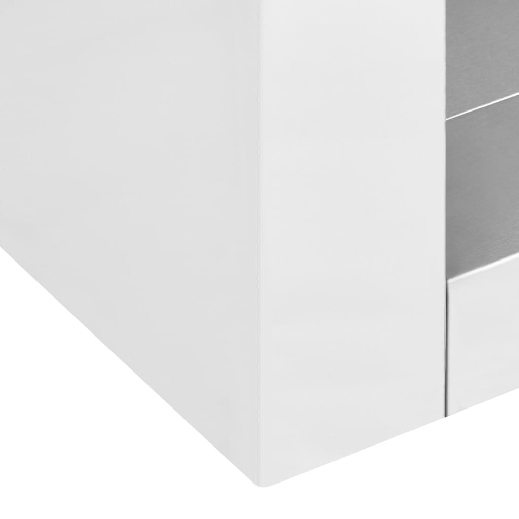 vidaXL Wall Cabinet Storage Cabinet Kitchen Wall Cupboard Stainless Steel-25